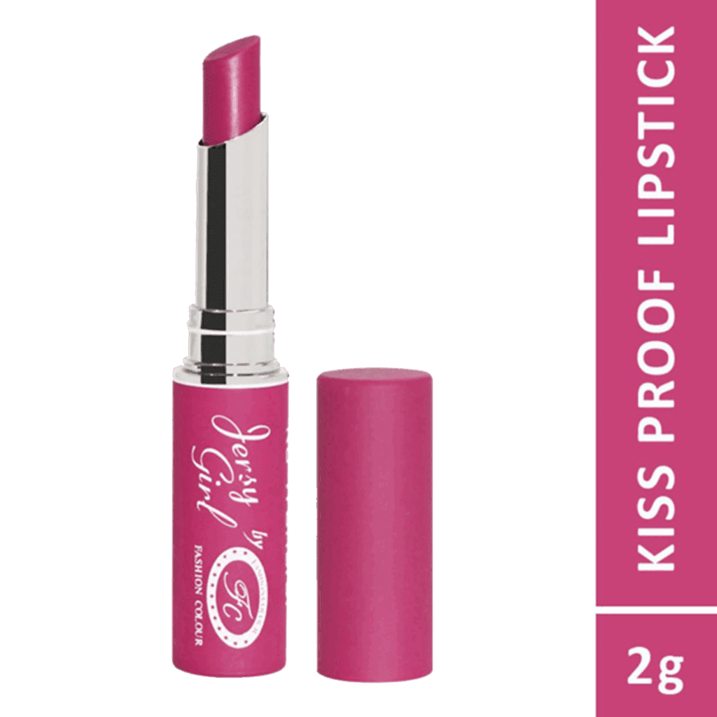 Fashion Colour Jersy Girl Kiss Proof No Transfer Lipstick - 04 Vivid Lilac (2g) - Fashion Colour