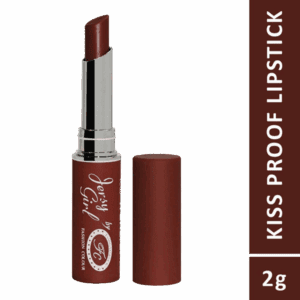 Fashion Colour Jersy Girl Kiss Proof No Transfer Lipstick - 11 Chestnut (2g) - Fashion Colour