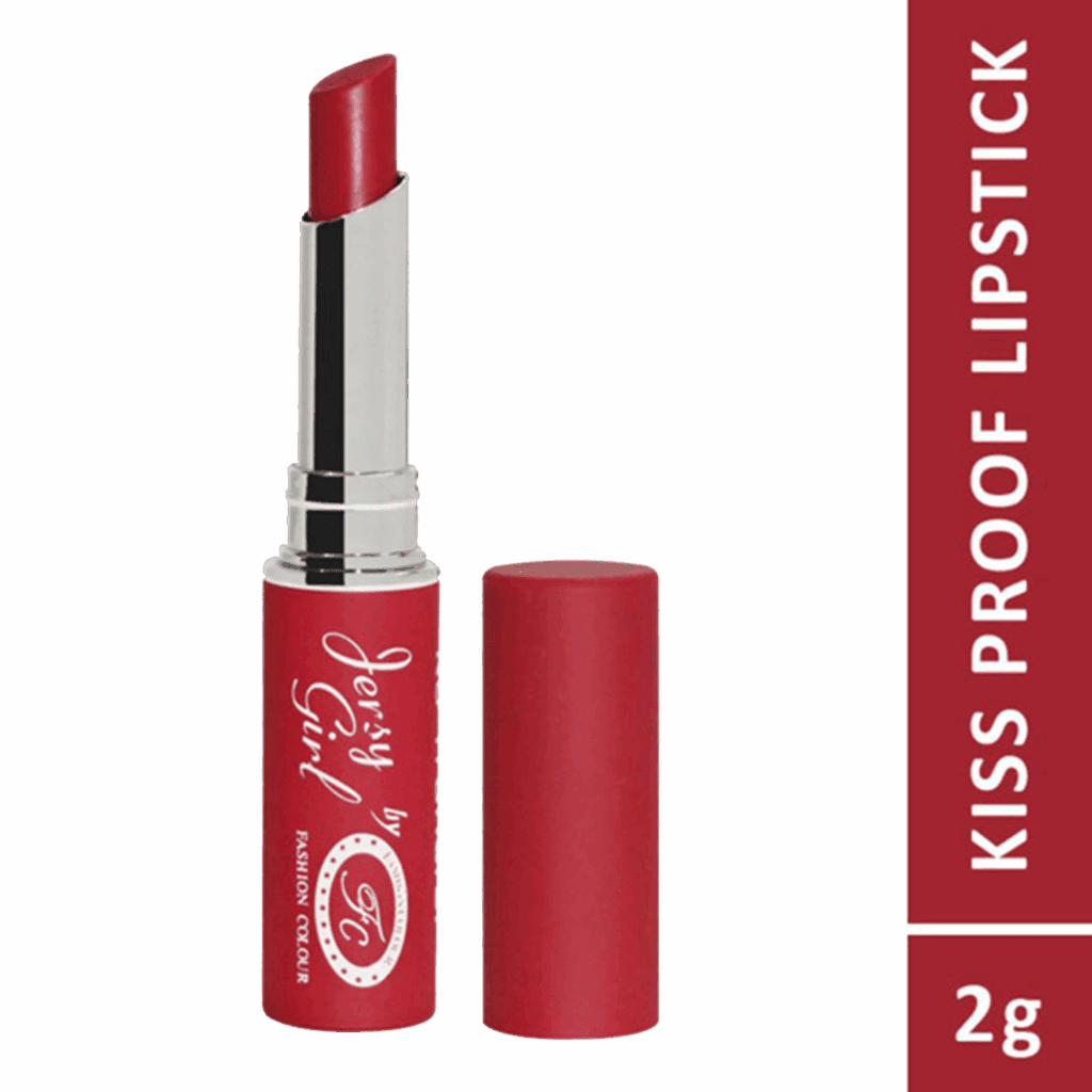 Fashion Colour Jersy Girl Kiss Proof No Transfer Lipstick - 13 Berry Haute (2g) - Fashion Colour