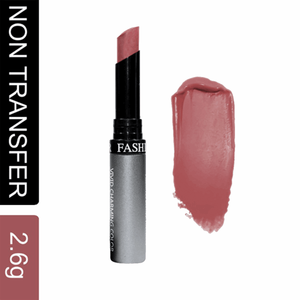 Fashion Colour Kiss Lip No Transfer Lipstick - 53 Grey Violet (2.6g) - Fashion Colour