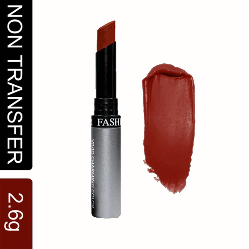 Fashion Colour Kiss Lip No Transfer Lipstick - 78 Chestnut Brown (2.6g) - Fashion Colour