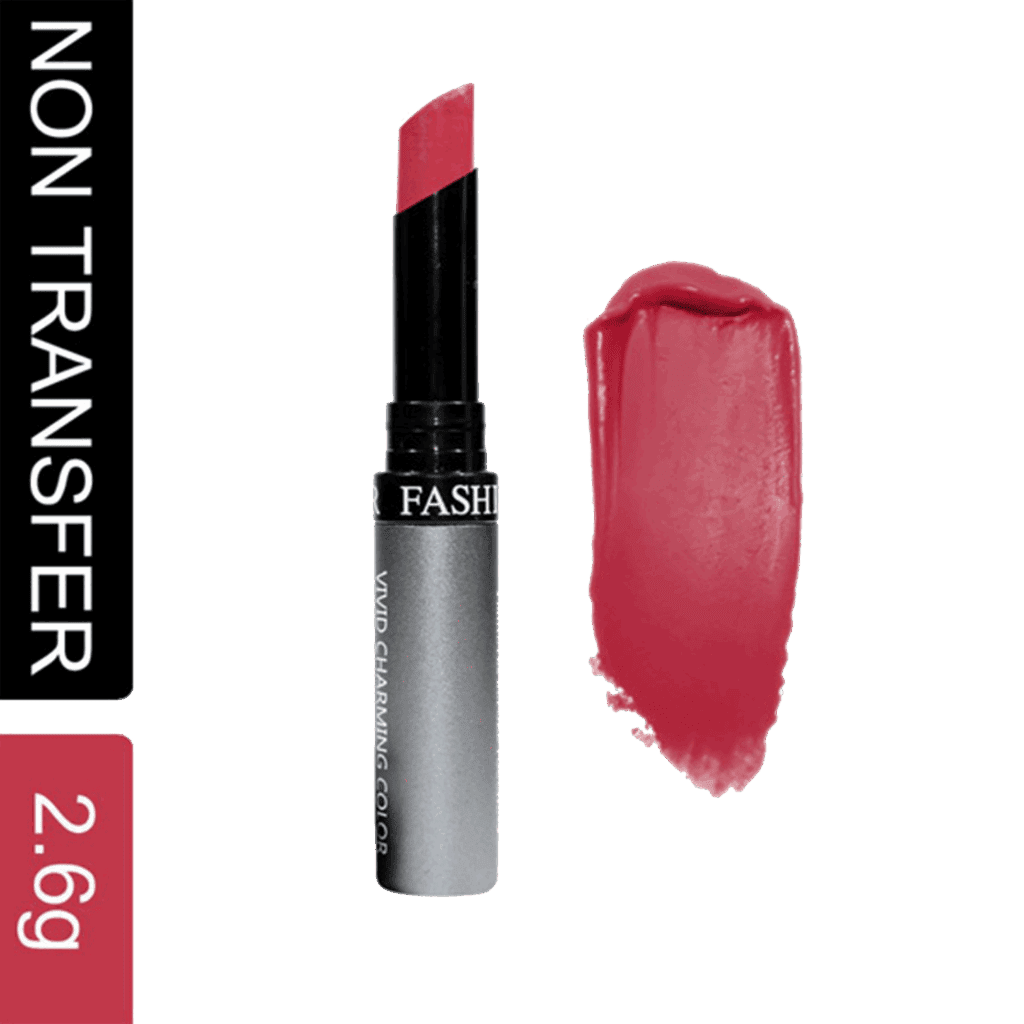 Fashion Colour Kiss Lip No Transfer Lipstick - 99 Jazz Red (2.6g) - Fashion Colour
