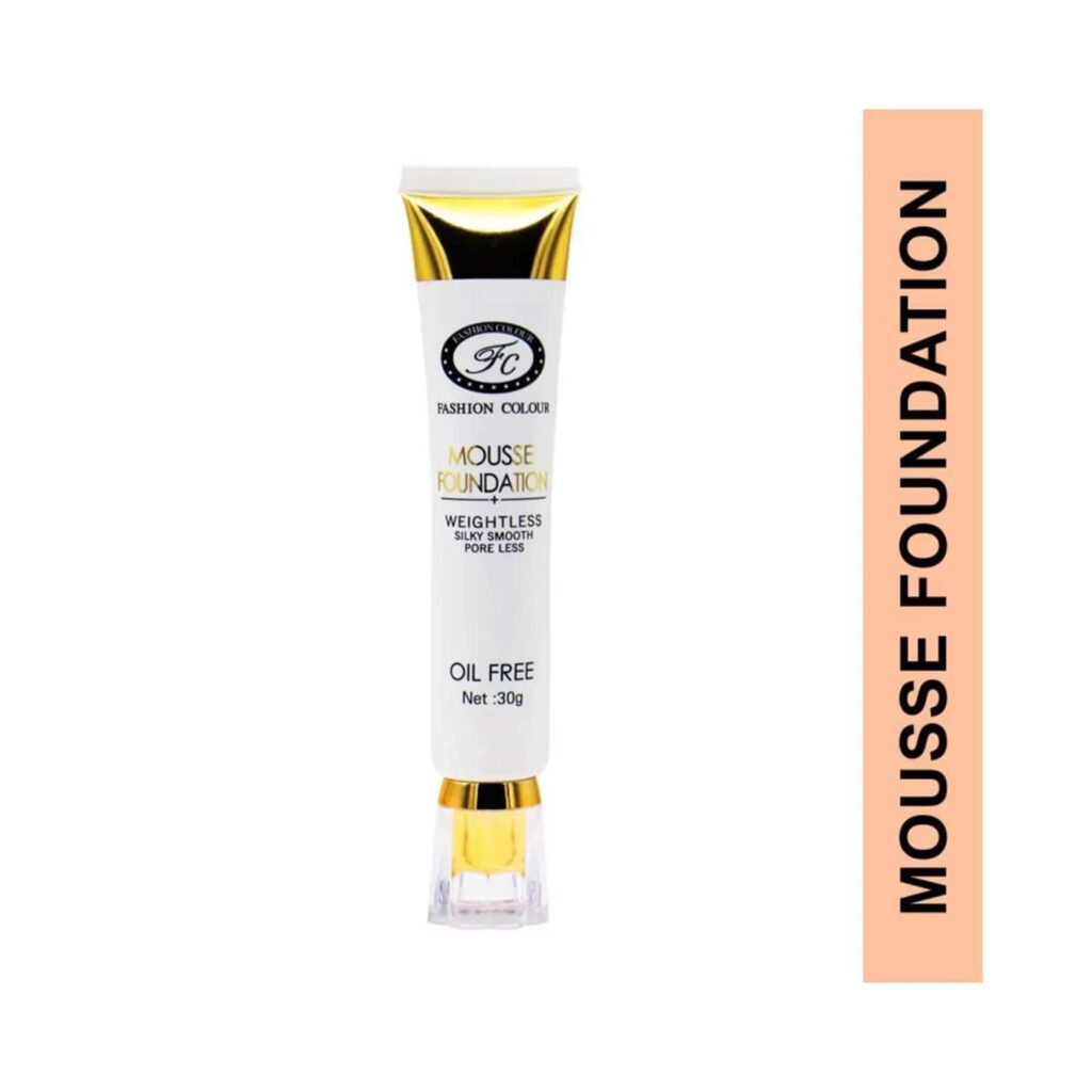 Fashion Colour Mousse Foundation - 01 Shade (30g) - Fashion Colour