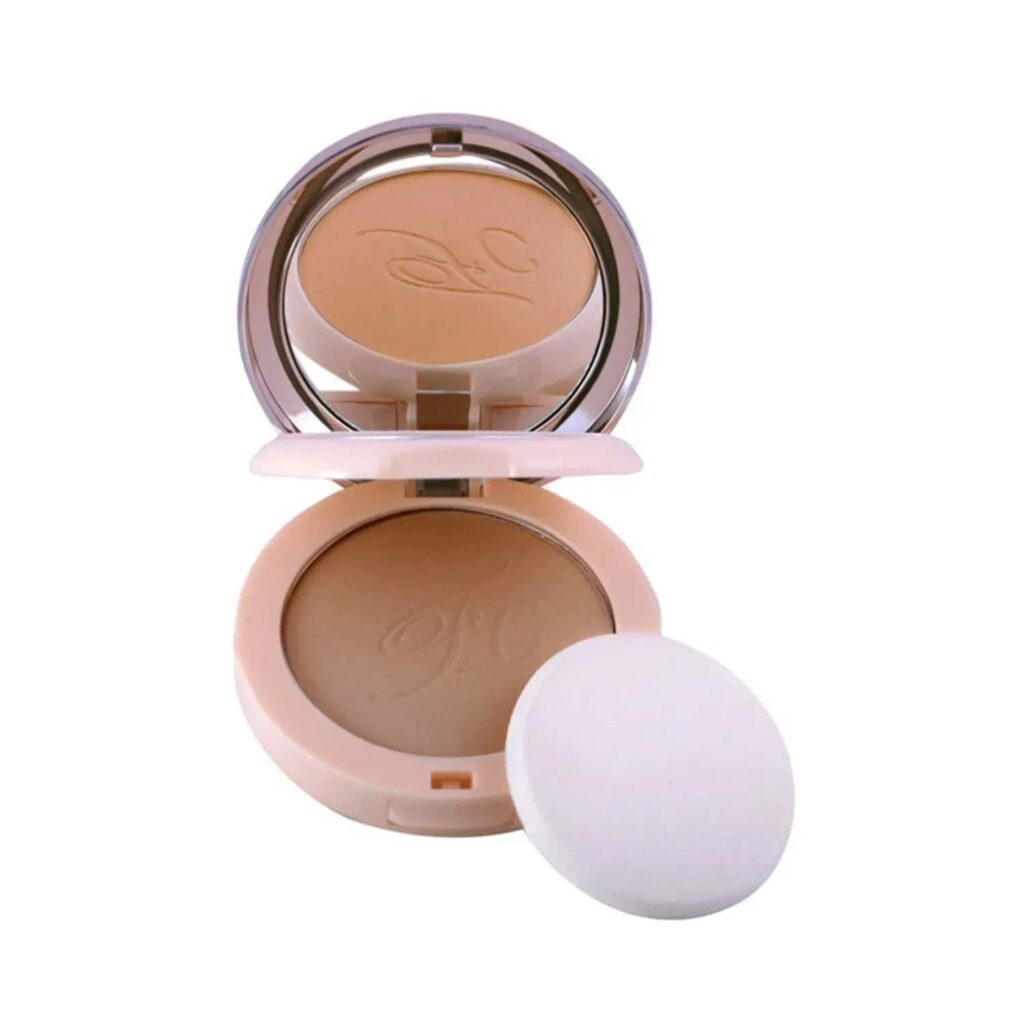 Fashion Colour Nude Makeover 2-In-1 Compact Face Powder - 06 Shade (20g) - Fashion Colour