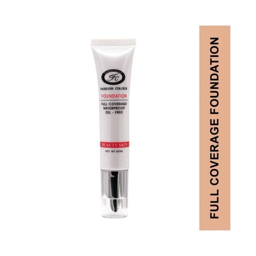 Fashion Colour Oil Free Waterproof Foundation - 03 Shade (40ml) - Fashion Colour
