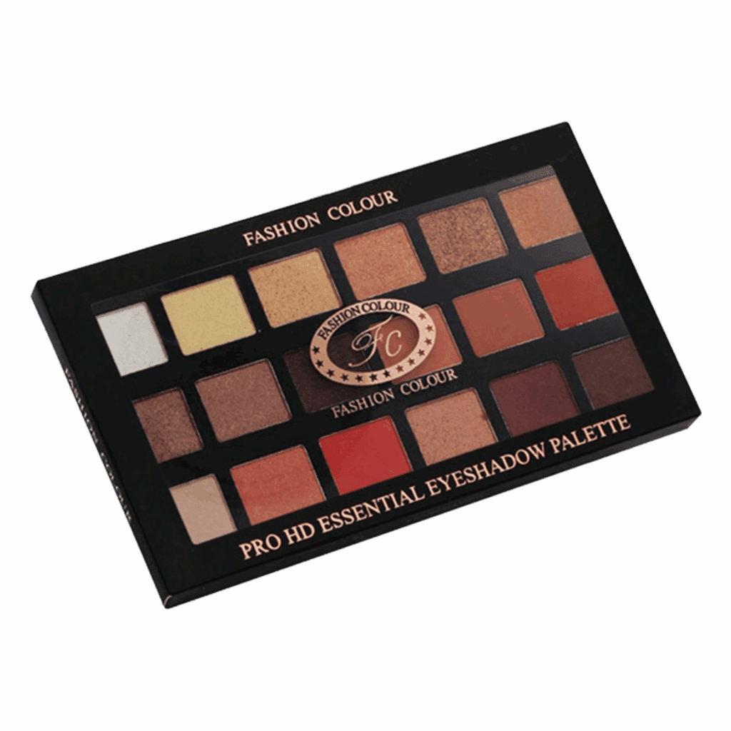 Fashion Colour Pro HD Eyeshadow Palette - 02 Shade (14g) - Fashion Colour