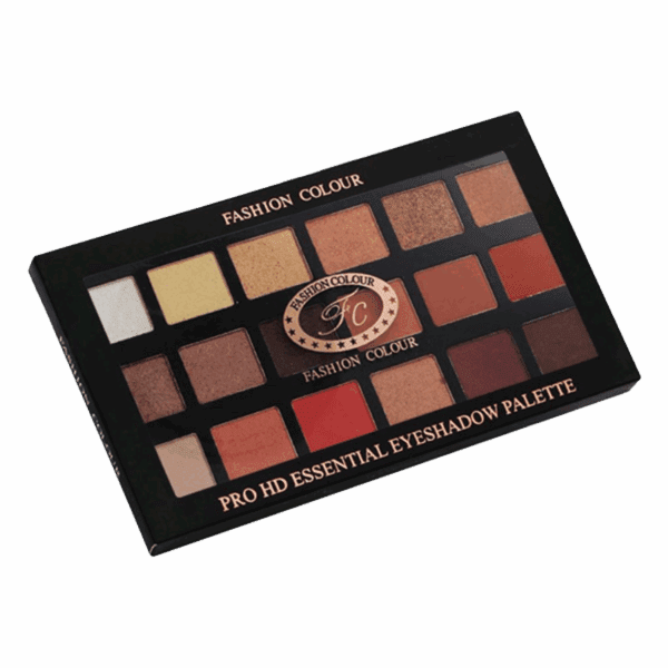 Fashion Colour Pro HD Eyeshadow Palette - 02 Shade (14g) - Fashion Colour