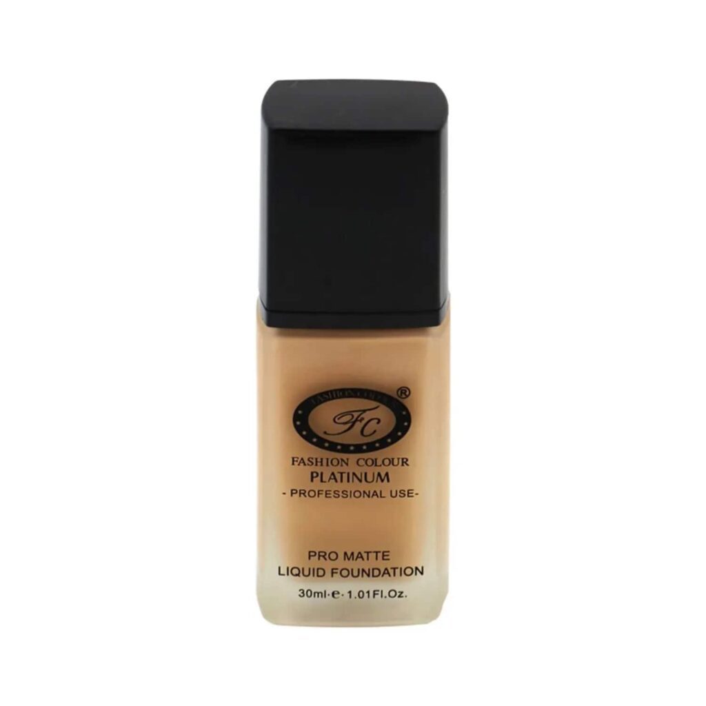 Fashion Colour Pro Matte Liquid Foundation - Vanilla (30ml) - Fashion Colour