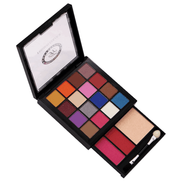 Fashion Colour Professional Makeup Kit - 02 Shade (109.3g) - Fashion Colour