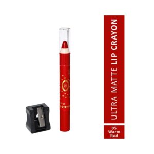 Fashion Colour Ultra Matte Lip Crayon - 05 Warm Red (2.8g) - Fashion Colour