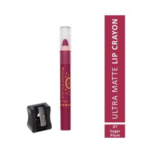 Fashion Colour Ultra Matte Lip Crayon - 07 Sugar Plum (2.8g) - Fashion Colour