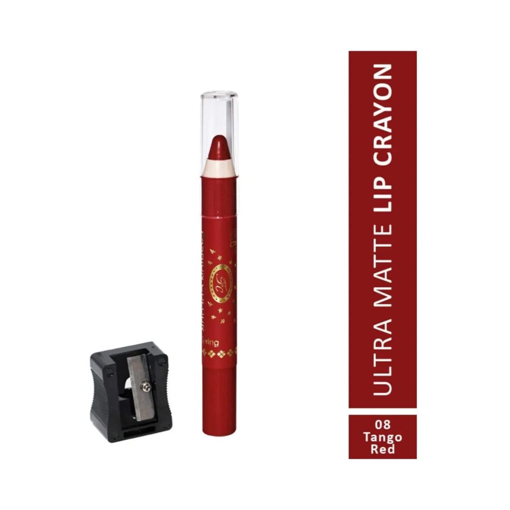 Fashion Colour Ultra Matte Lip Crayon - 08 Tango Red (2.8g) - Fashion Colour