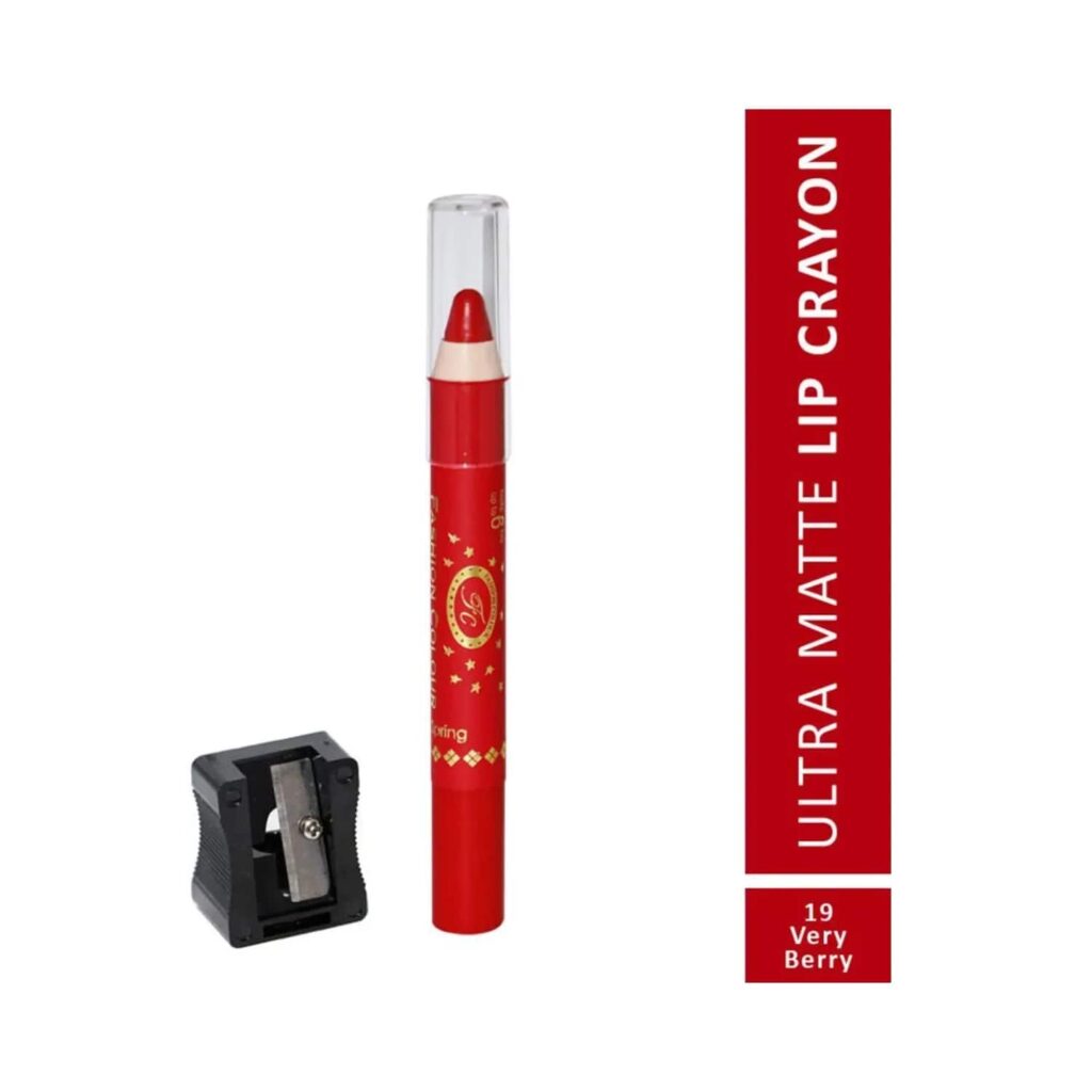 Fashion Colour Ultra Matte Lip Crayon - 19 Very Berry (2.8g) - Fashion Colour