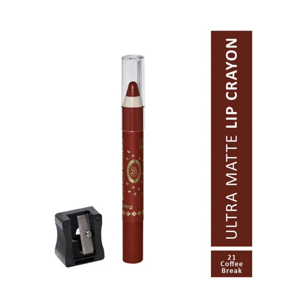 Fashion Colour Ultra Matte Lip Crayon - 21 Coffee Break (2.8g) - Fashion Colour