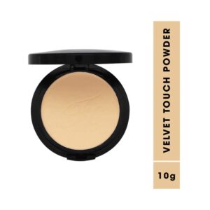 Fashion Colour Velvet Touch Compact Face Powder - 02 Shade (10g) - Fashion Colour