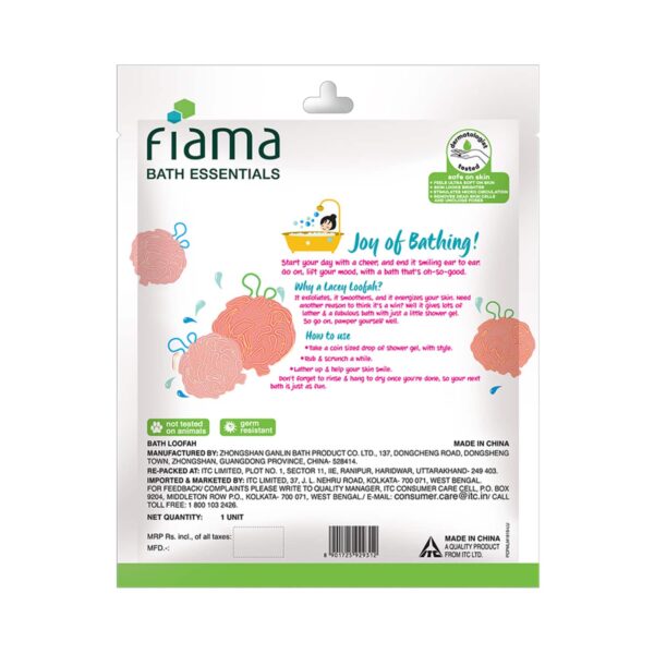 Fiama Bath Essential Lacey Loofah - Gold - Fiama