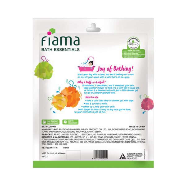 Fiama Bath Essential Puff-A-Loofah - Fiama