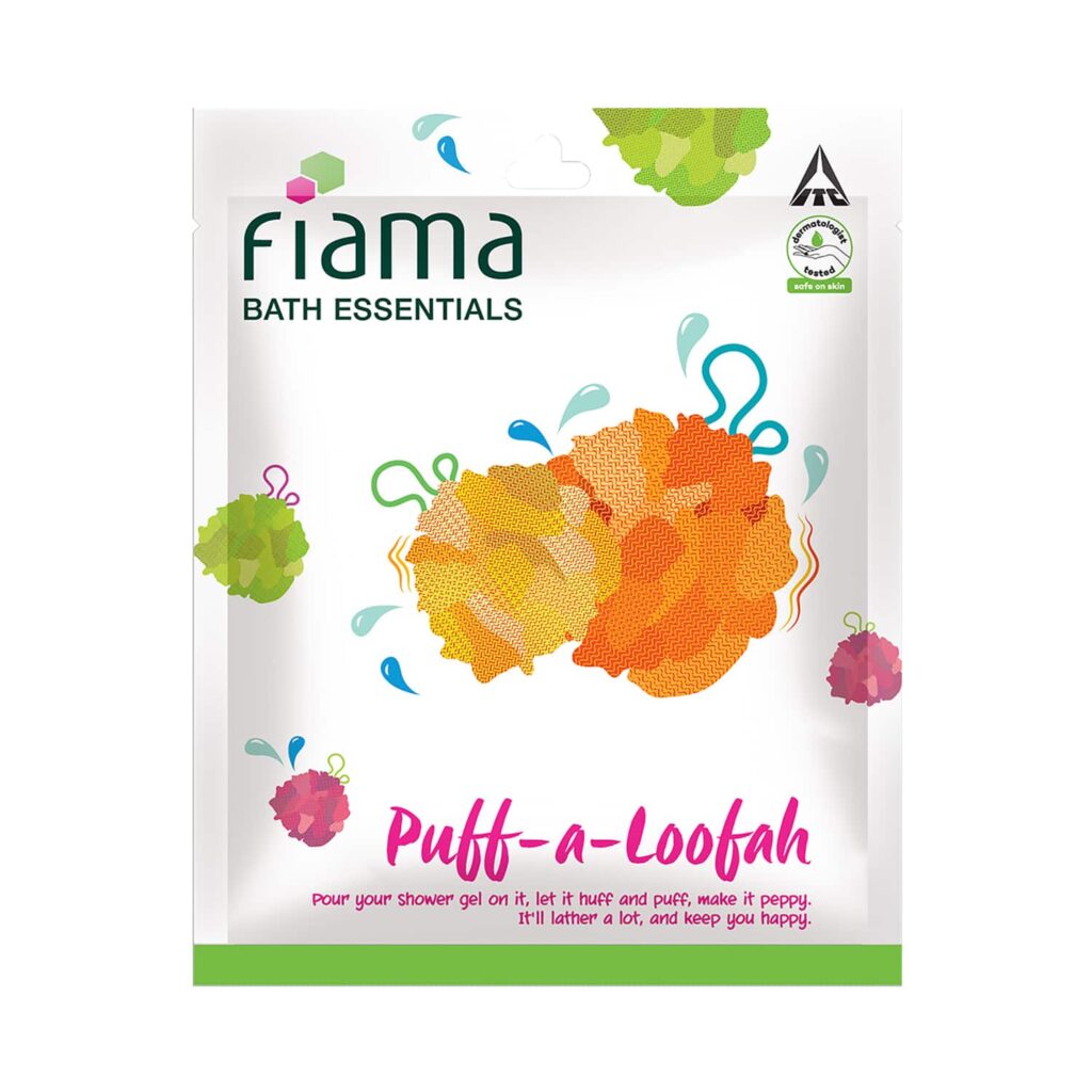 Fiama Bath Essential Puff-A-Loofah - Fiama