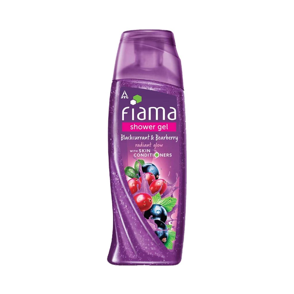 Fiama Blackcurrant & Bearberry Radiant Glow Shower Gel With Skin Conditioners (250ml) - Fiama