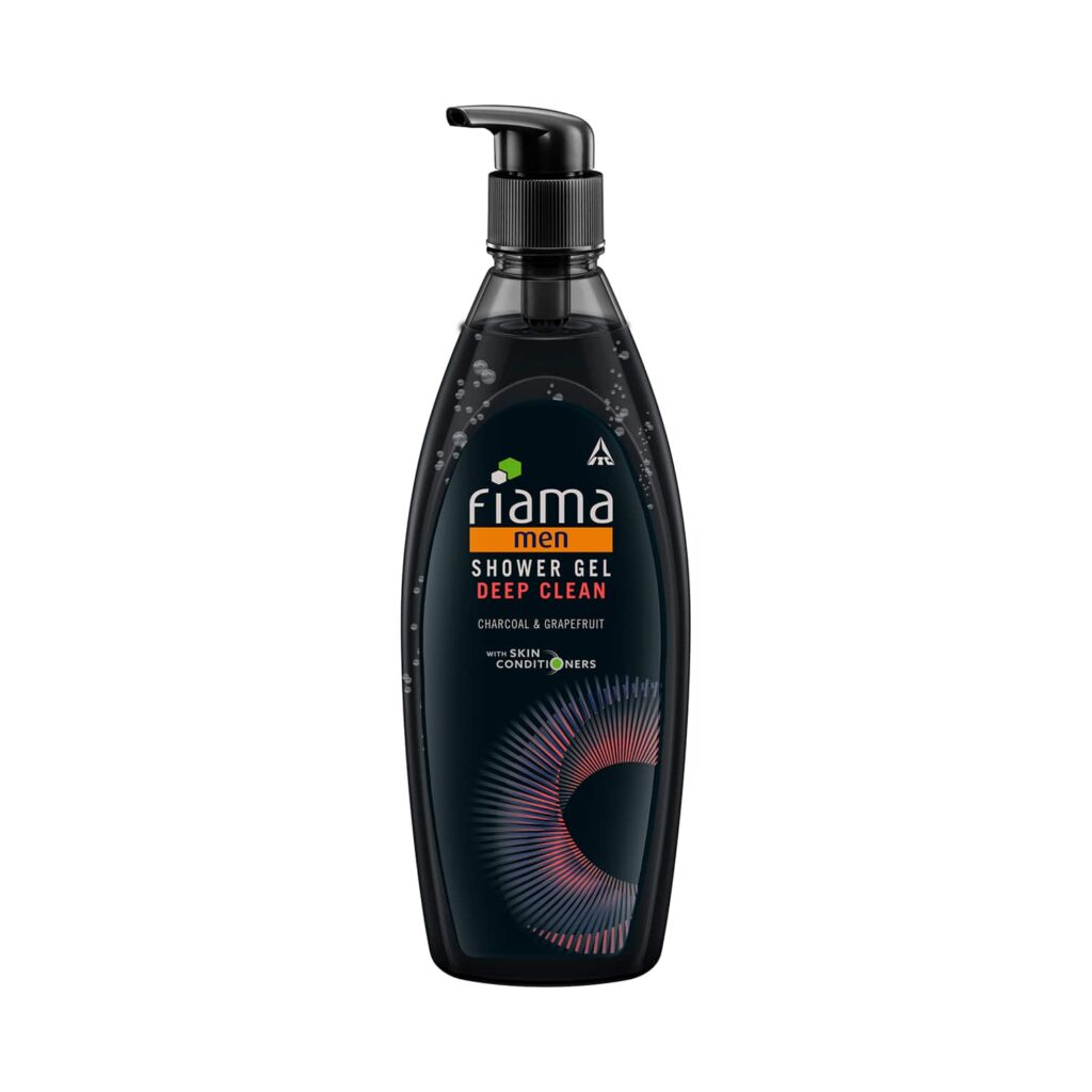 Fiama Deep Clean Men Shower Gel With Charcoal And Grapefruit (500ml) - Fiama