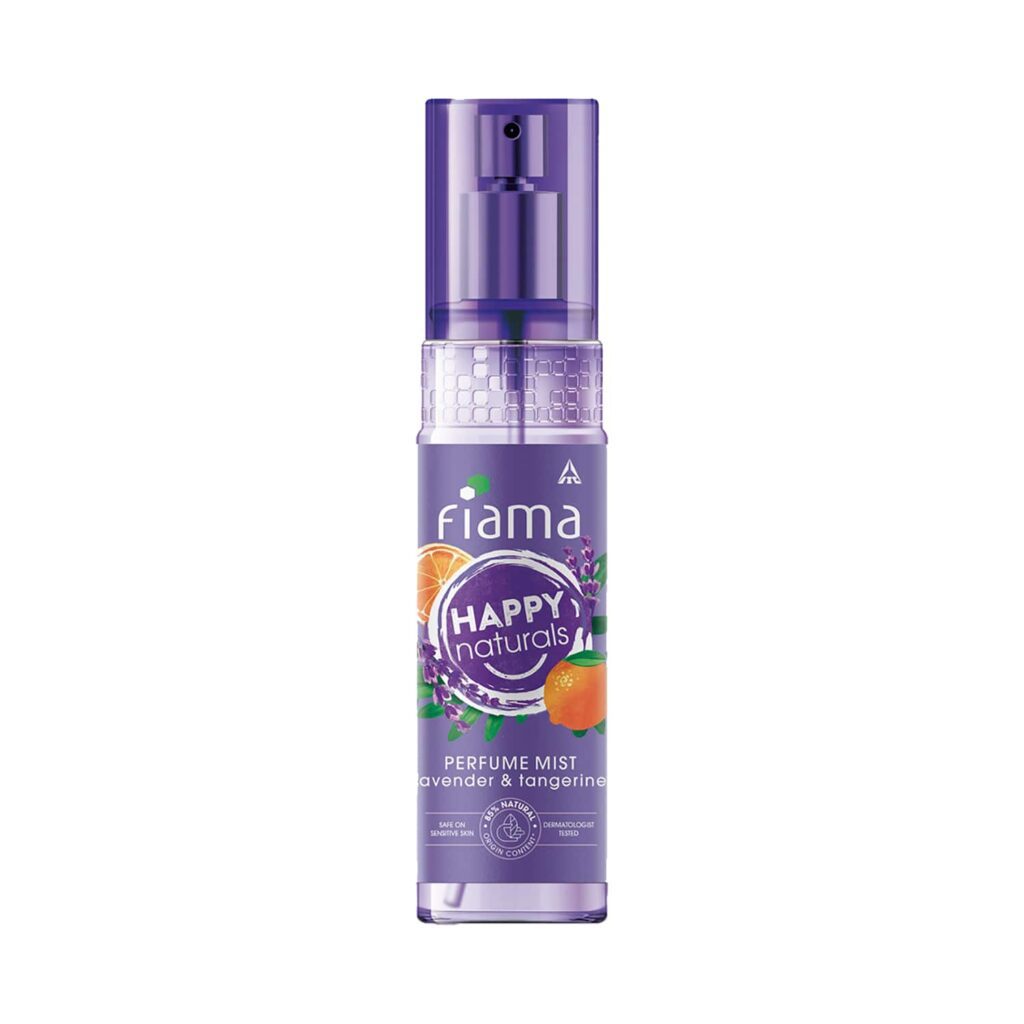 Fiama Happy Naturals Lavender & Tangerine Perfume Mist (120ml) - Fiama