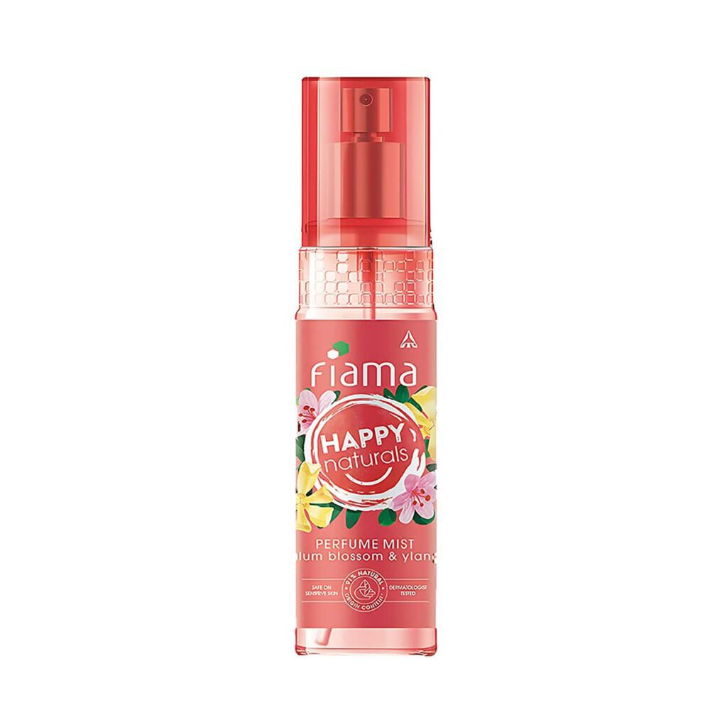 Fiama Happy Naturals Plum Blossom & Ylang Perfume Mist (120ml) - Fiama
