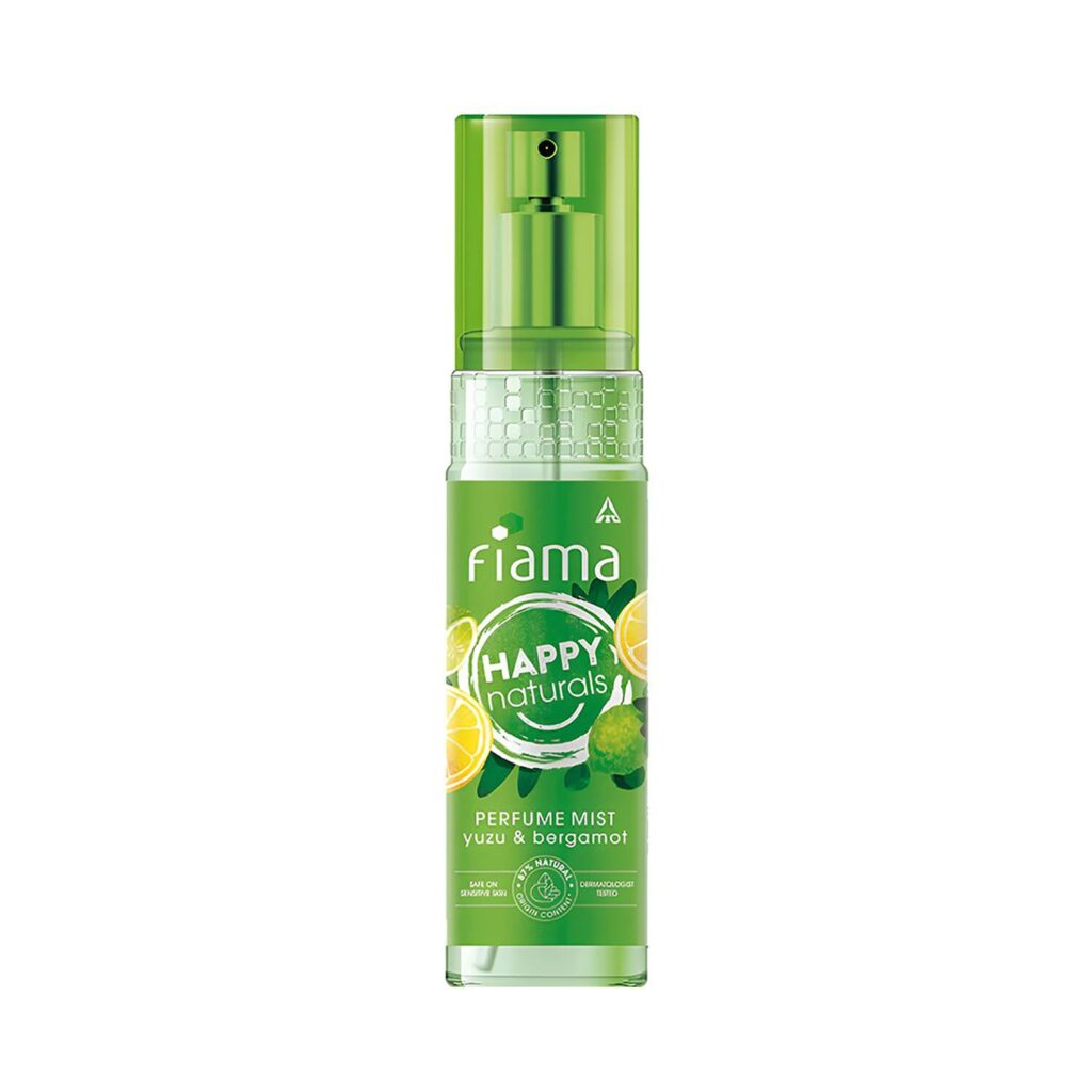 Fiama Happy Naturals Yuzu & Bergamot Perfume Mist (120ml) - Fiama