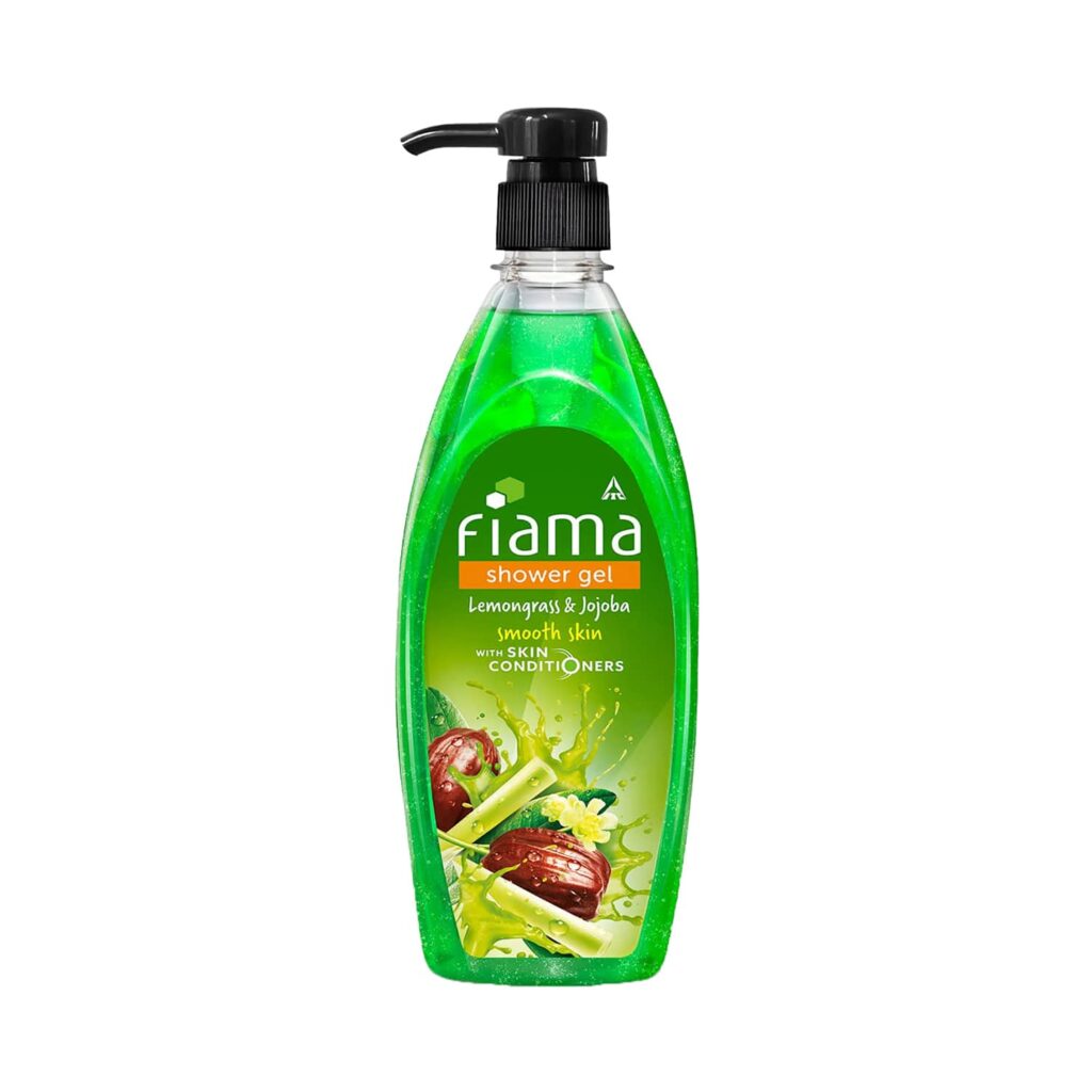 Fiama Lemongrass & Jojoba Shower Gel With Skin Conditioners (500ml) - Fiama