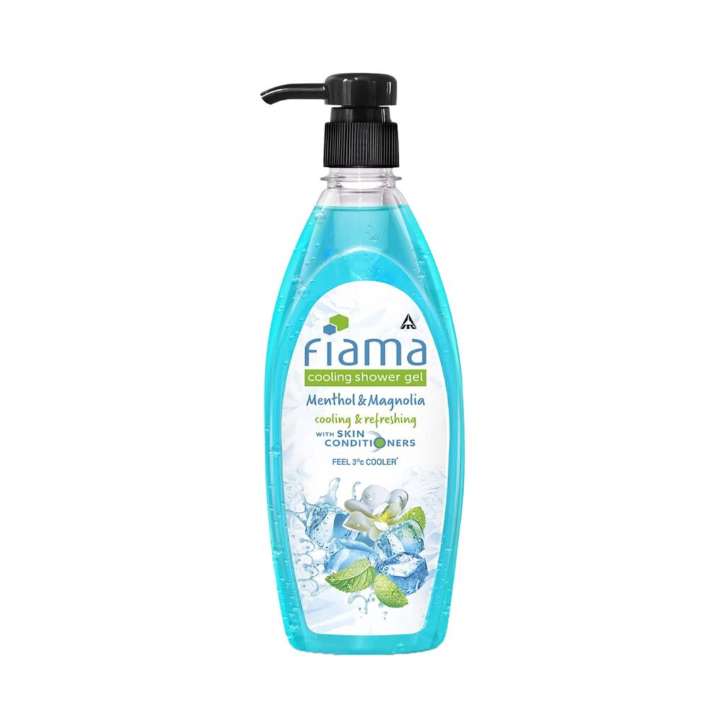 Fiama Menthol & Magnolia Cooling Shower Gel With Skin Conditioners (500ml) - Fiama