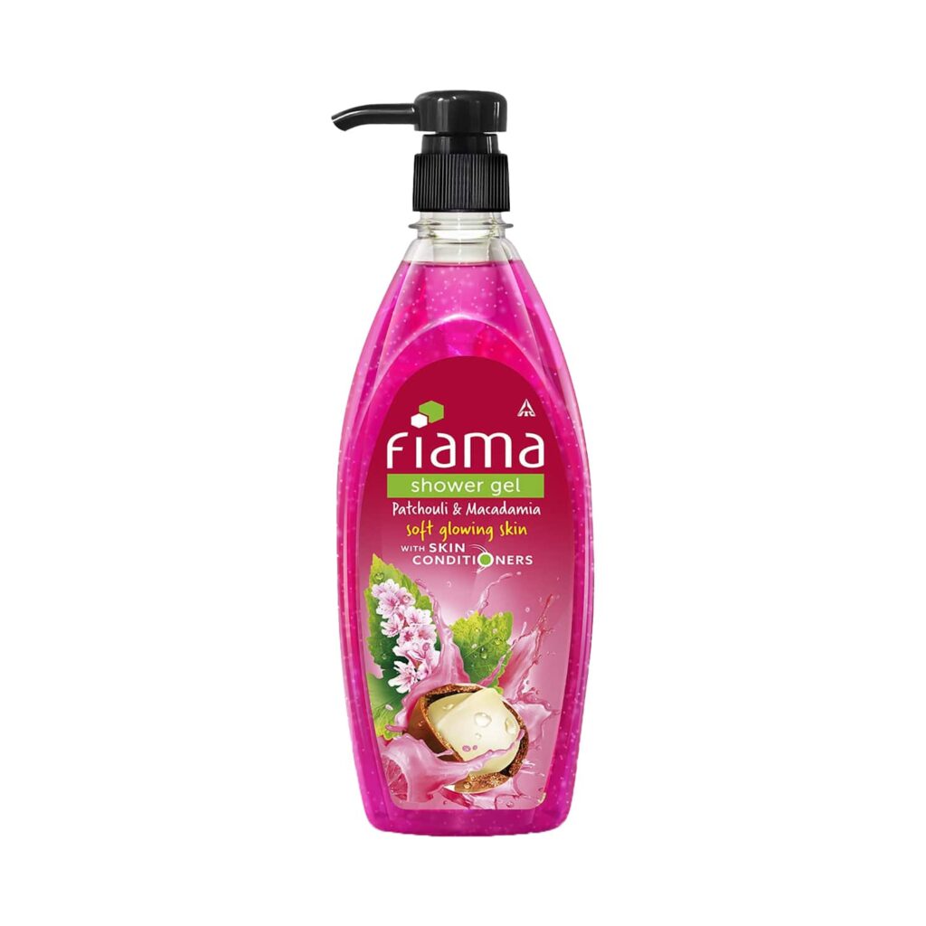 Fiama Patchouli & Macadamia Shower Gel With Skin Conditioners (500ml) - Fiama