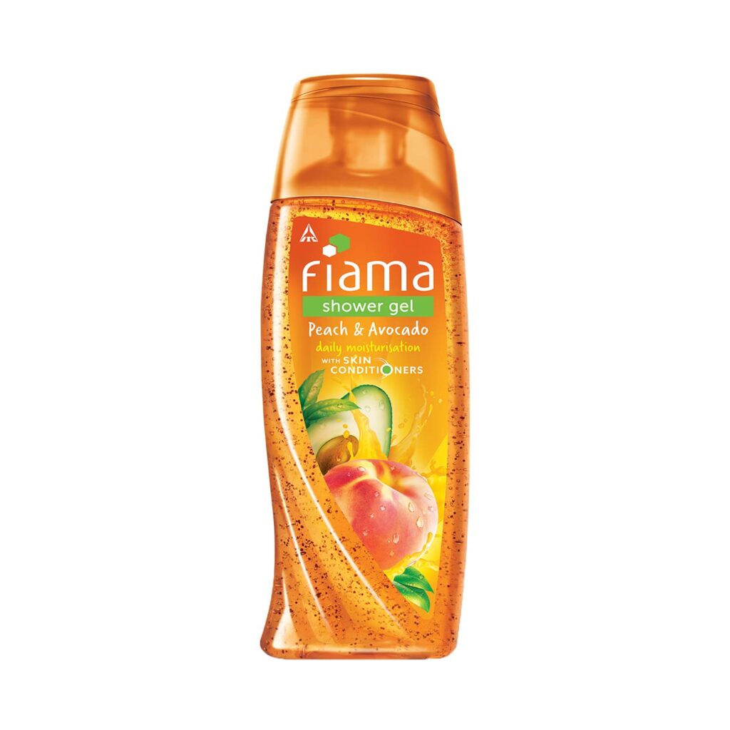 Fiama Peach & Avocado Moisturised Skin Shower Gel With Skin Conditioners (250ml) - Fiama