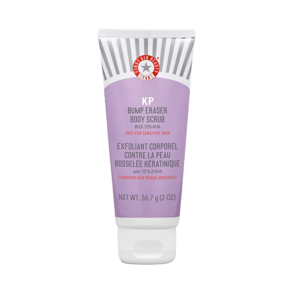 First Aid Beauty KP Bump Eraser Body Scrub With 10% AHA (56.7g) - First Aid Beauty