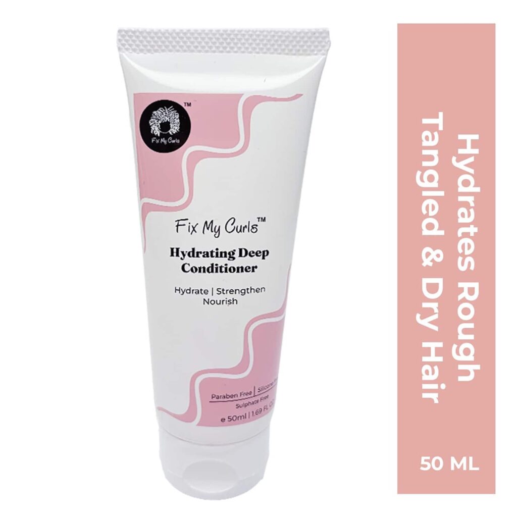 Fix My Curls 3-in-1 Hydrating Deep Conditioner for Intense Moisture (50 ml) - Fix My Curls