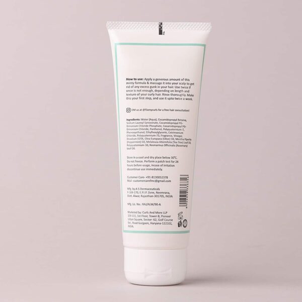 Fix My Curls Cleansing Shampoo For Curly And Wavy Hair (100 ml) - Fix My Curls