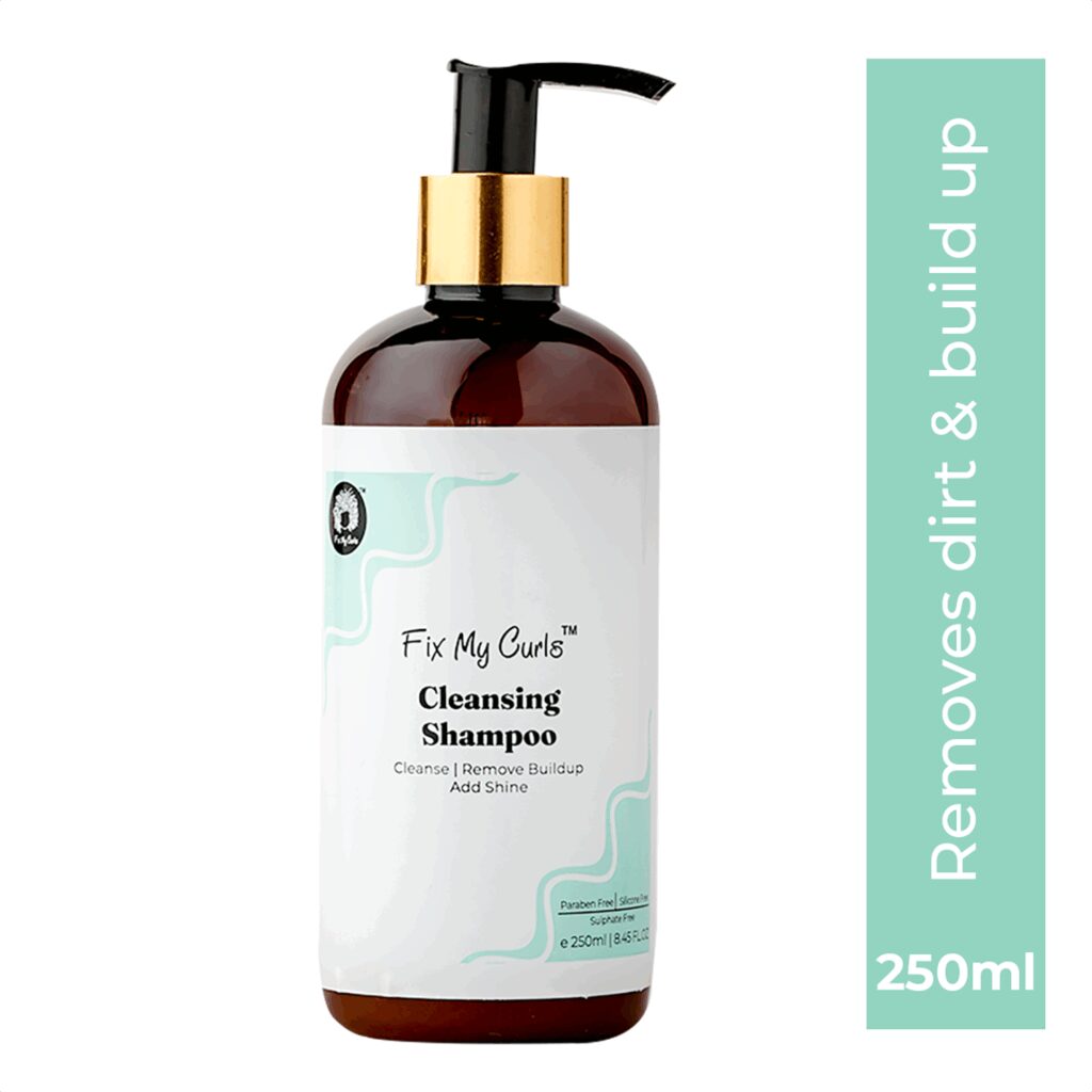 Fix My Curls Cleansing Shampoo For Curly And Wavy Hair (250 ml) - Fix My Curls