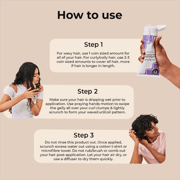 Fix My Curls Curl Quenching Flaxseed Gelly For Curly And Wavy Hair (100 g) - Fix My Curls