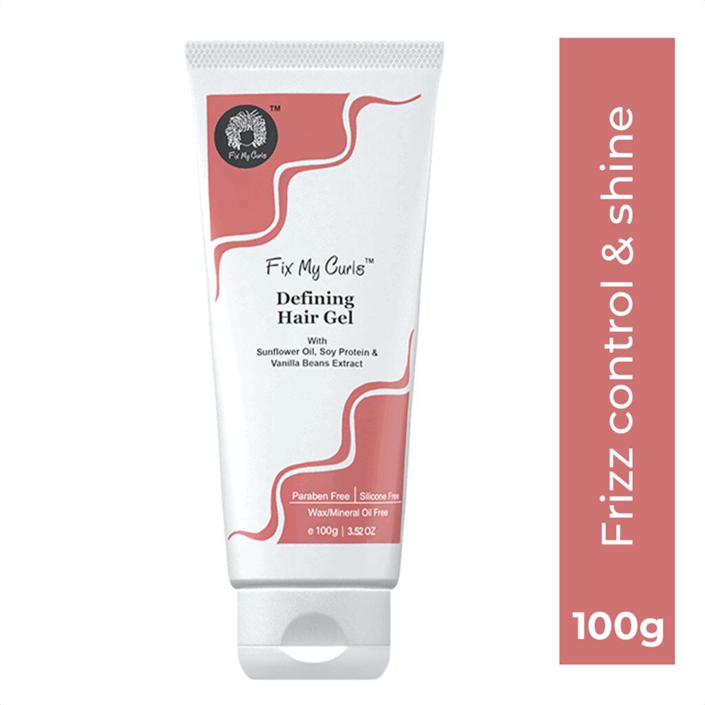 Fix My Curls Defining Hair Gel For Curly And Wavy Hair (100 g) - Fix My Curls