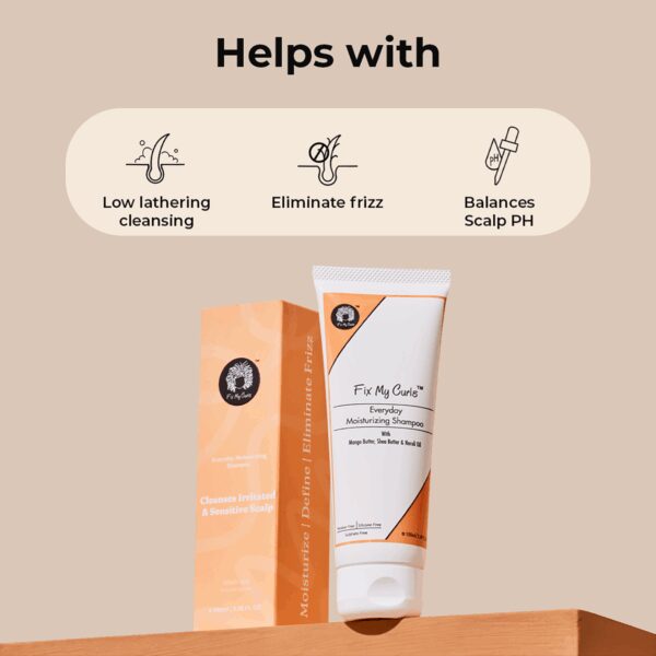 Fix My Curls Everyday Moisturizing Shampoo (50 ml) - Fix My Curls