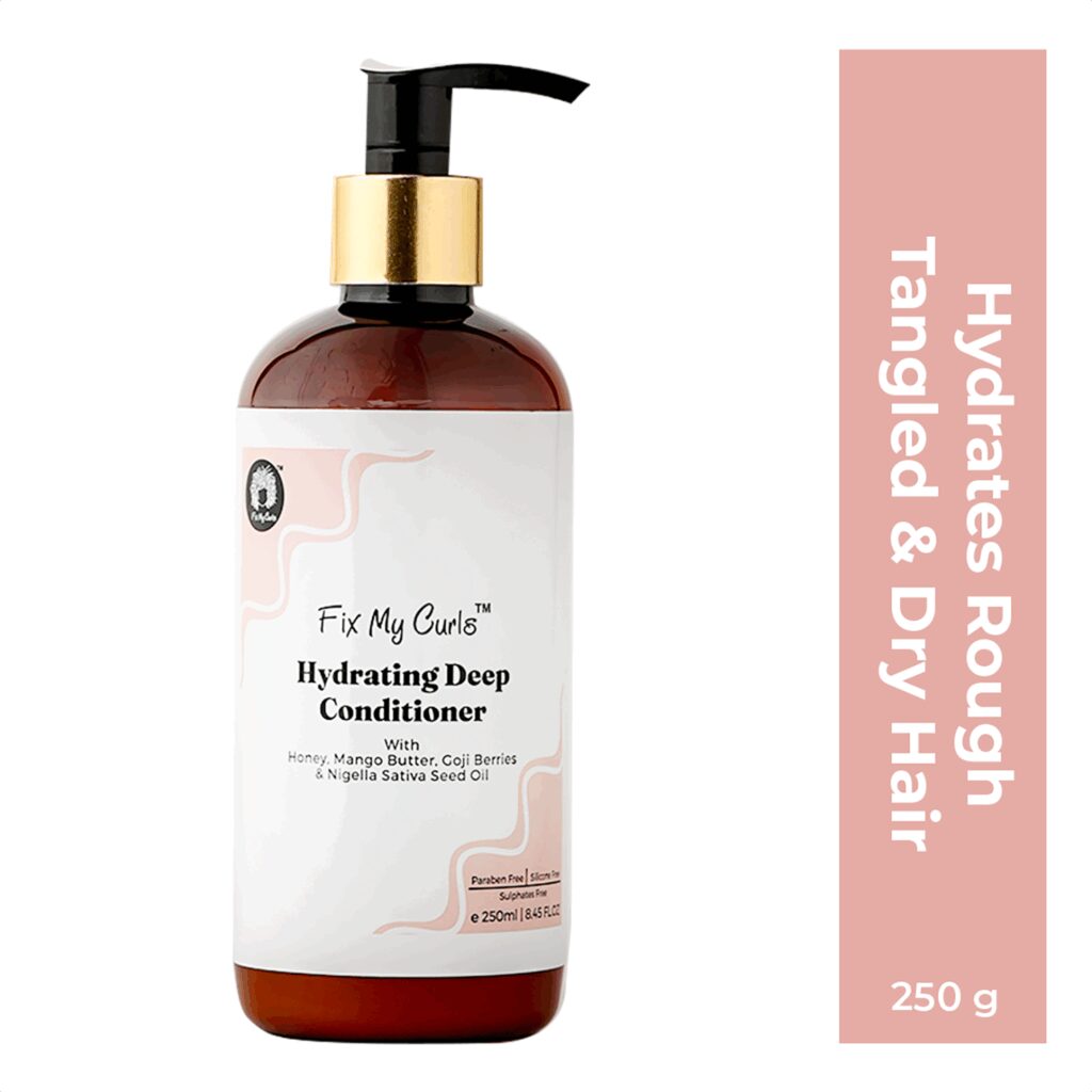 Fix My Curls Hydrating Deep Conditioner For Curly And Wavy Hair (250 ml) - Fix My Curls