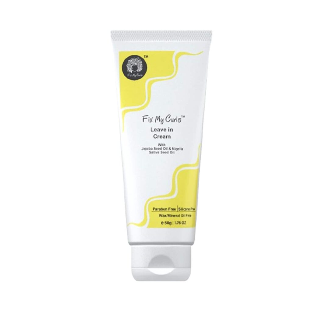 Fix My Curls Leave In Cream for Curly and Wavy Hair (50 g) - Fix My Curls