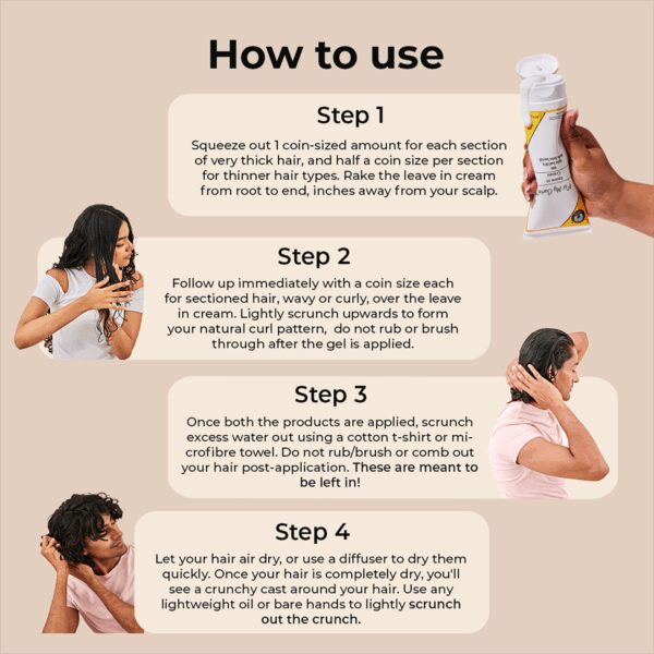 Fix My Curls Protein Styling Duo For Curly And Wavy Hair (2 Pcs, 50 g Each) - Fix My Curls