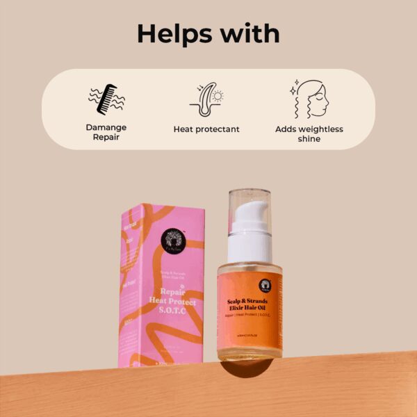 Fix My Curls Scalp & Strands Elixir Hair Oil (30 ml) - Fix My Curls