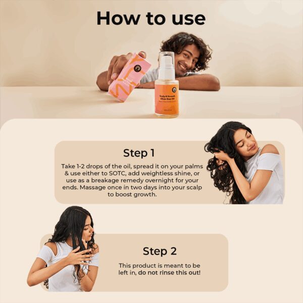 Fix My Curls Scalp & Strands Elixir Hair Oil (30 ml) - Fix My Curls