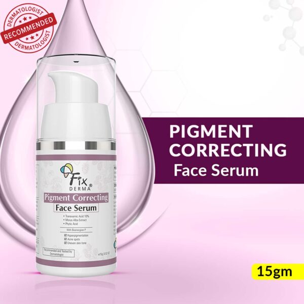 Fixderma 10% Tranexamic Acid Pigment Correcting Face Serum (15g) - Fixderma