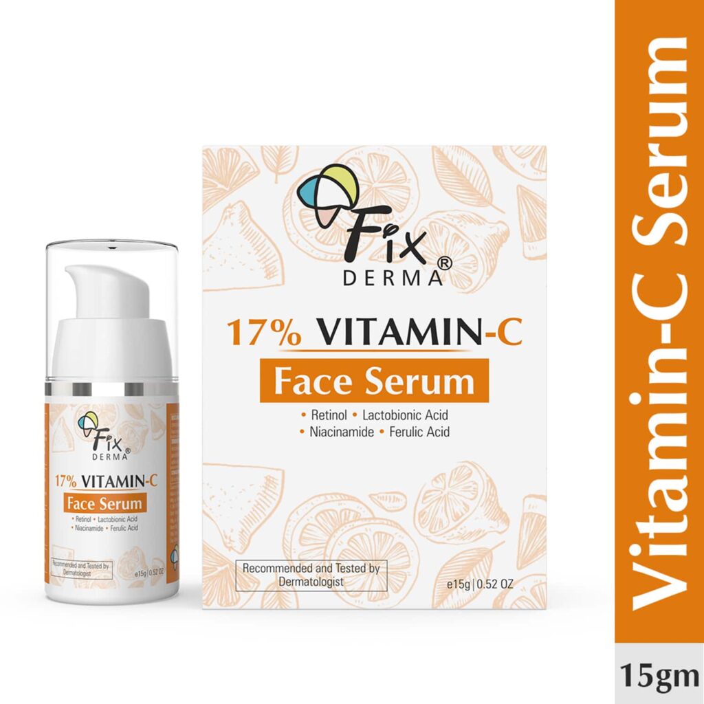 Fixderma 17% Vitamin C Face Serum (15g) - Fixderma