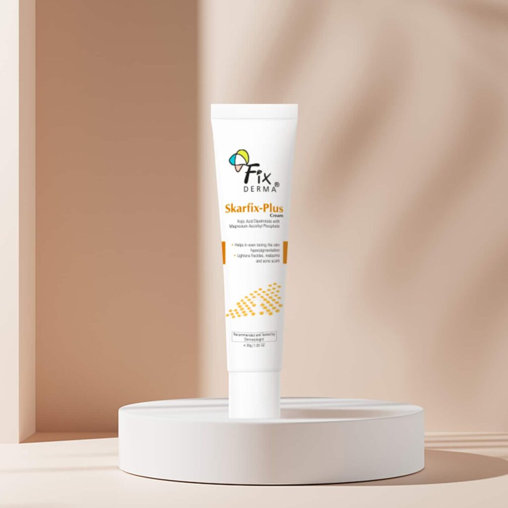 Fixderma 2% Kojic Acid + 1% Arbutin Skarfix-Plus Scar Removal Cream (30 g) - Fixderma