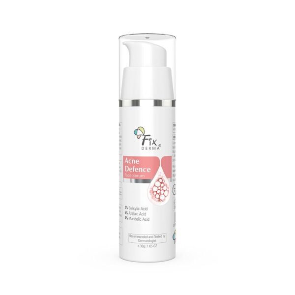 Fixderma 2% Salicylic Acid Serum for Anti Acne & Spot Treatment with 5% Azelaic Acid & 4% Mandelic Acid | Anti Acne Face Serum | Face Serum for Men & Women - 30g…