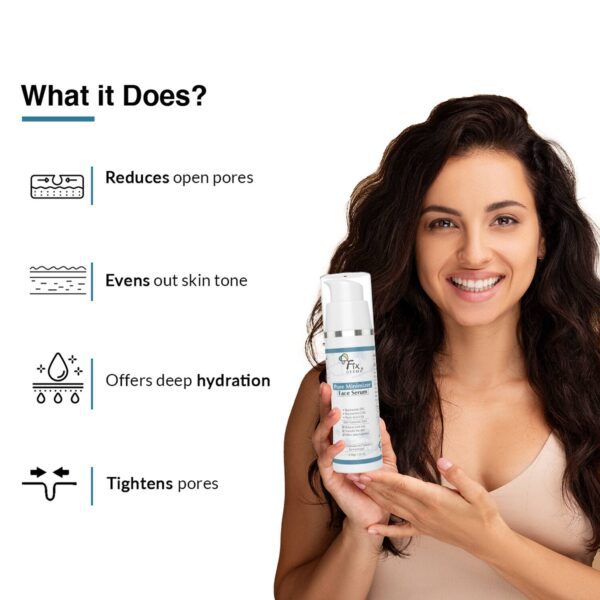 Fixderma 20% Niacinamide Serum for Face with 2.5%Glucosamine & Hyaluronic Acid (30 g) - Fixderma
