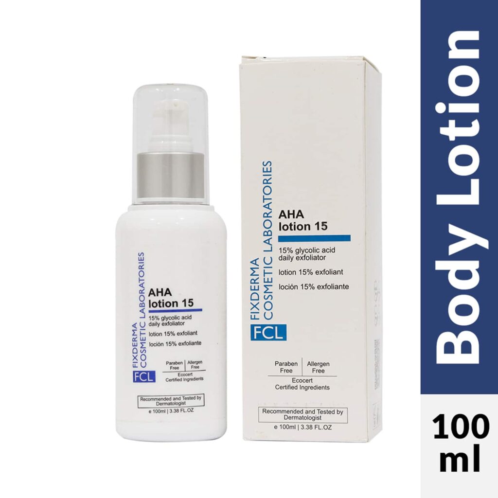 Fixderma Cosmetic Laboratories AHA 15 Body Lotion (100ml) - Fixderma Cosmetic Laboratories