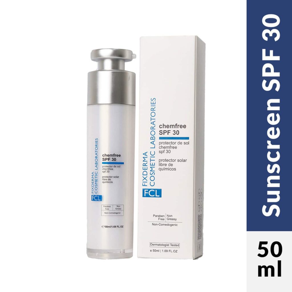 Fixderma Cosmetic Laboratories Chemfree Sunscreen Lotion (50ml) - Fixderma Cosmetic Laboratories